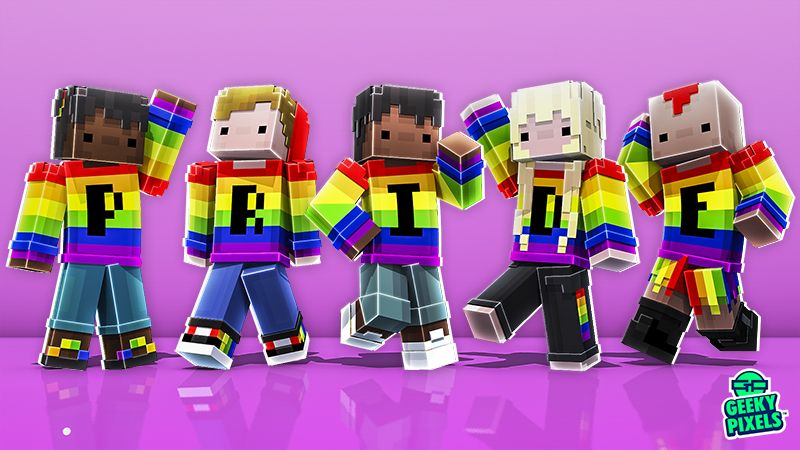 Pride on the Minecraft Marketplace by Geeky Pixels