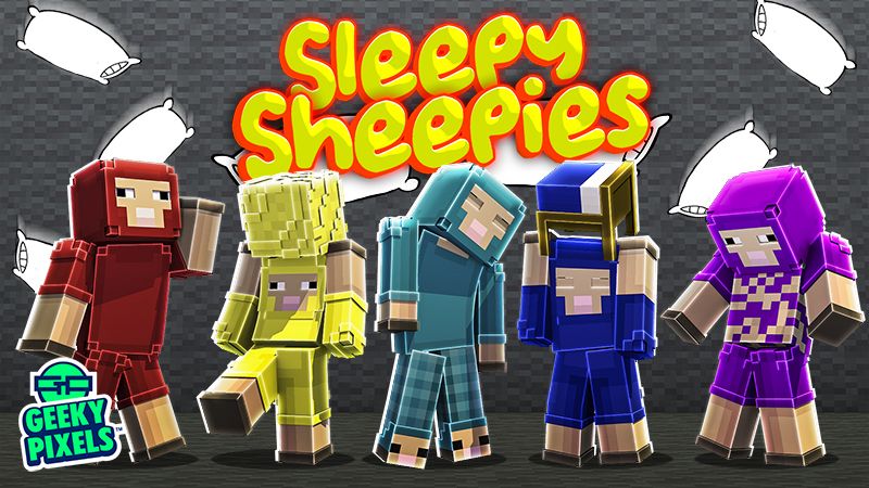 Sleepy Sheepies on the Minecraft Marketplace by geeky-pixels