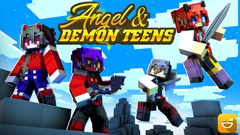 Angel & Demon Teens on the Minecraft Marketplace by Giggle Block Studios