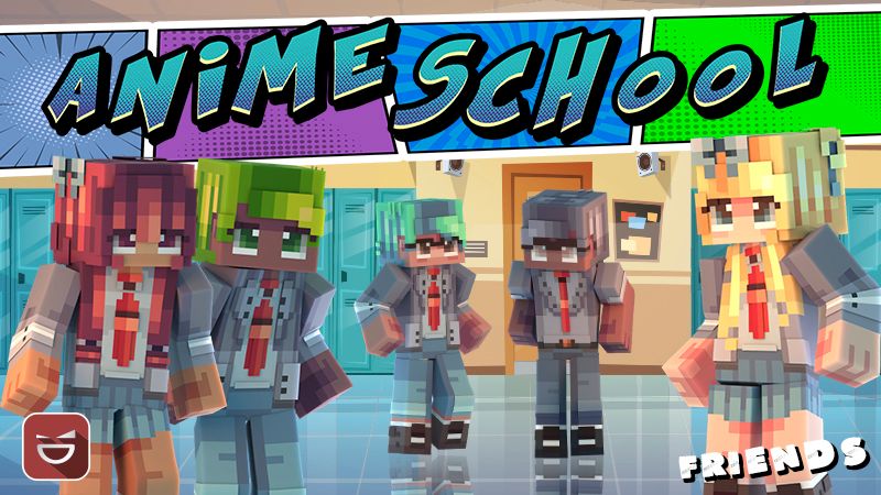 Anime School Friends on the Minecraft Marketplace by Giggle Block Studios