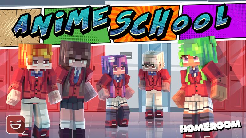 Anime School Homeroom on the Minecraft Marketplace by Giggle Block Studios