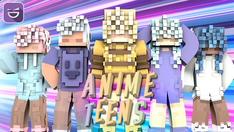 Anime Teens on the Minecraft Marketplace by Giggle Block Studios