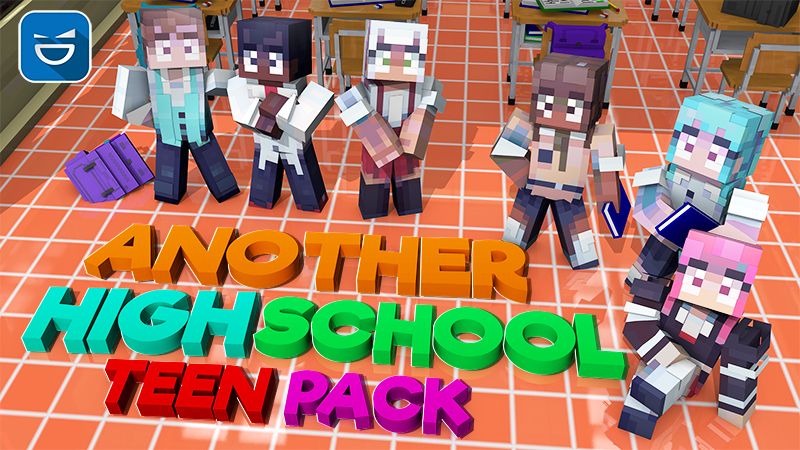 Another High School Teen Pack on the Minecraft Marketplace by Giggle Block Studios