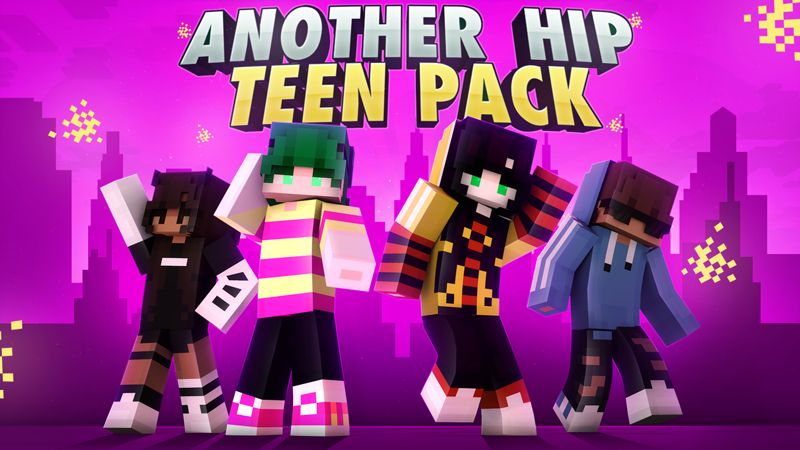 Another Hip Teen Pack on the Minecraft Marketplace by Giggle Block Studios