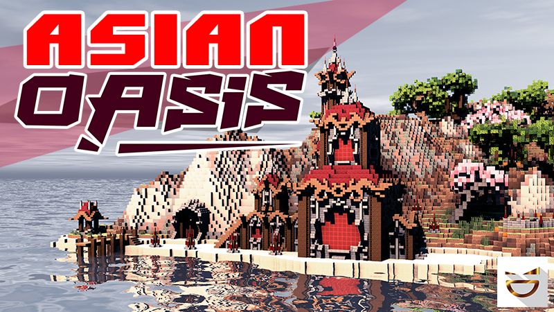 Asian Oasis on the Minecraft Marketplace by Giggle Block Studios