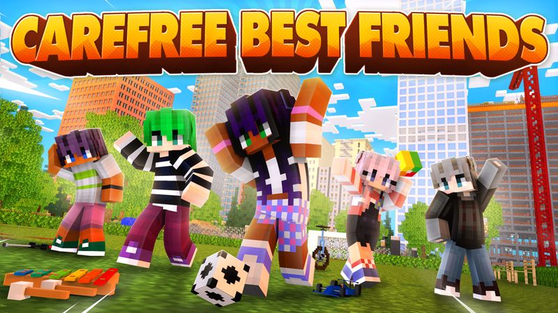 Carefree Best Friends on the Minecraft Marketplace by Giggle Block Studios