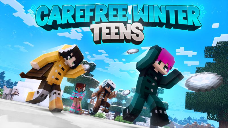 Carefree Winter Teens on the Minecraft Marketplace by Giggle Block Studios