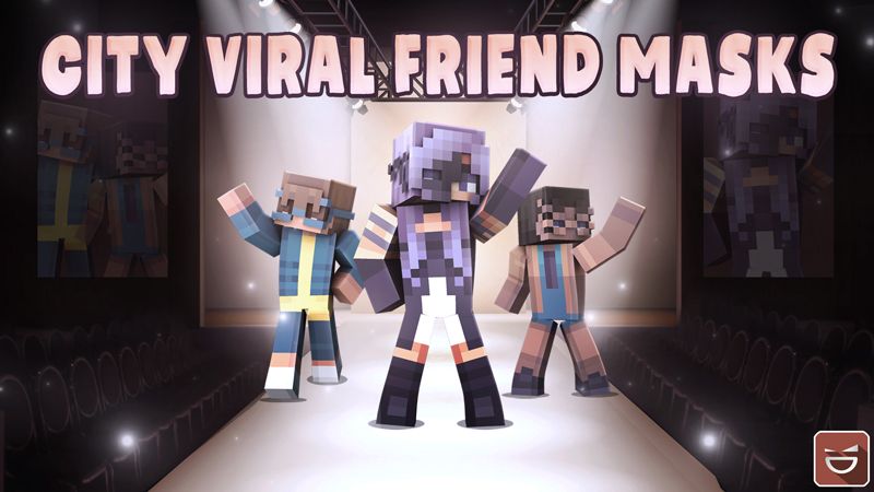 City Viral Friend Masks on the Minecraft Marketplace by Giggle Block Studios