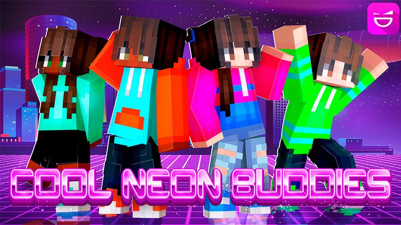 Cool Neon Buddies on the Minecraft Marketplace by Giggle Block Studios