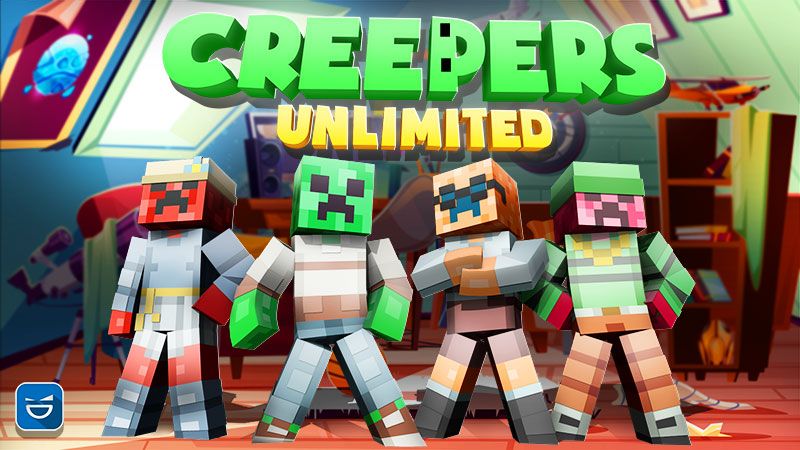 Creepers Unlimited on the Minecraft Marketplace by Giggle Block Studios