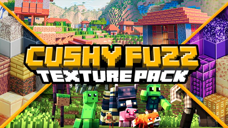 Cushy Fuzz Texture Pack on the Minecraft Marketplace by Giggle Block Studios