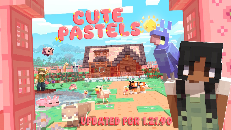 Cute Pastels on the Minecraft Marketplace by Giggle Block Studios