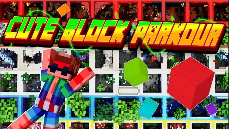 Cuteblock Parkour on the Minecraft Marketplace by Giggle Block Studios