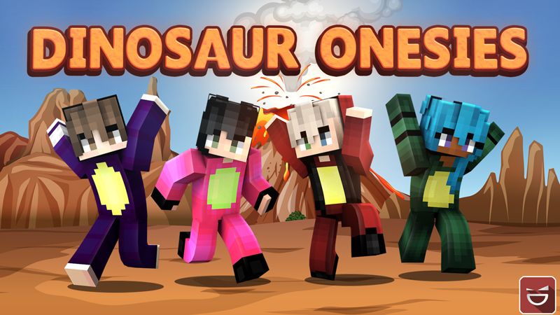 Dinosaur Onesies on the Minecraft Marketplace by Giggle Block Studios