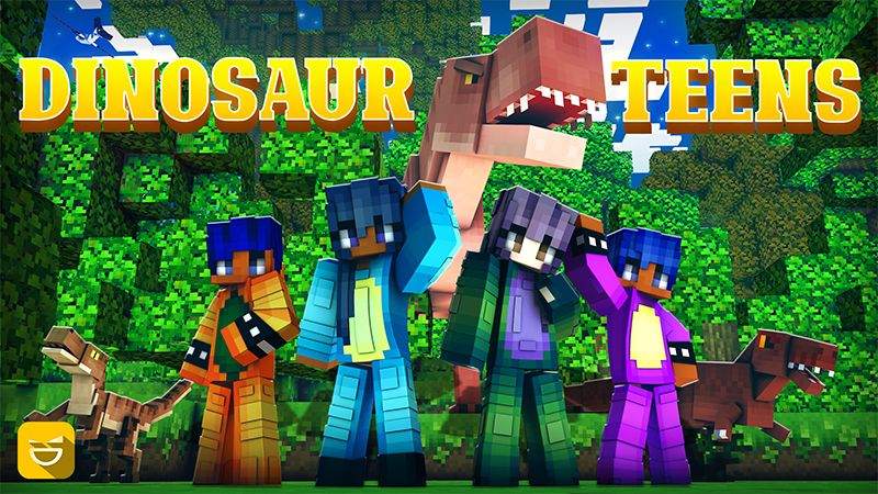 Dinosaur Teens on the Minecraft Marketplace by Giggle Block Studios