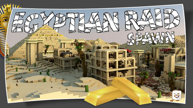 Egyptian Raid Spawn on the Minecraft Marketplace by Giggle Block Studios