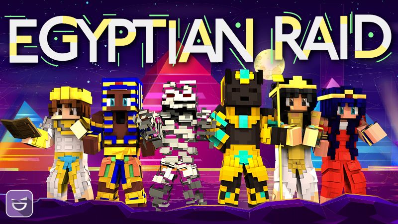 Egyptian Raid on the Minecraft Marketplace by Giggle Block Studios