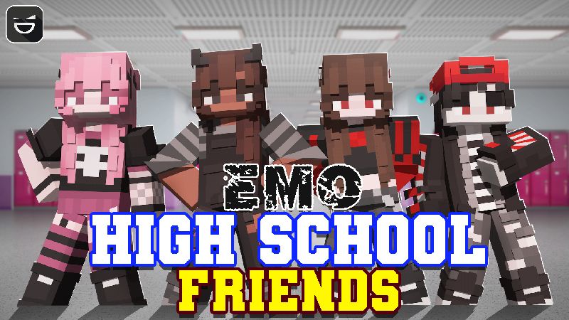 Emo High School Friends on the Minecraft Marketplace by Giggle Block Studios