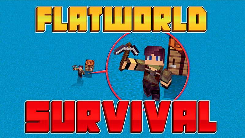 Flatworld Survival on the Minecraft Marketplace by Giggle Block Studios