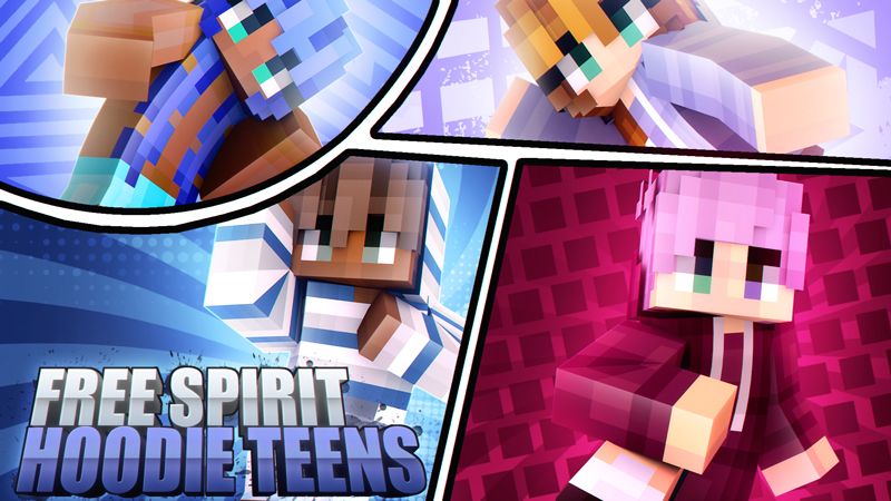 Free Spirit Hoodie Teens on the Minecraft Marketplace by Giggle Block Studios