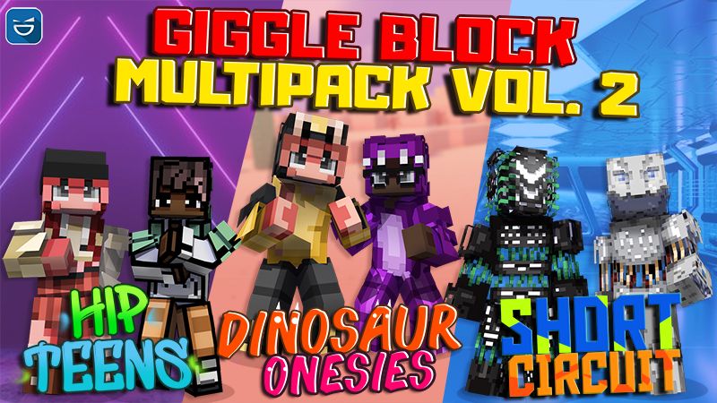 Giggle Block Multipack Vol. 2 on the Minecraft Marketplace by Giggle Block Studios