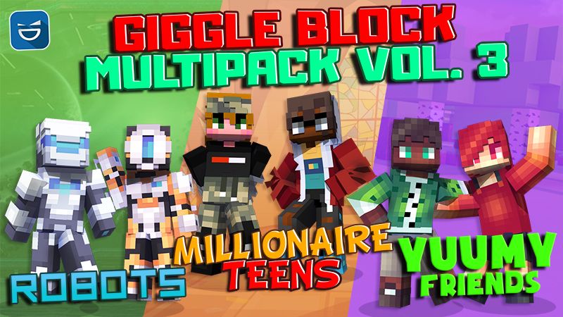 Giggle Block Multipack Vol. 3 on the Minecraft Marketplace by Giggle Block Studios