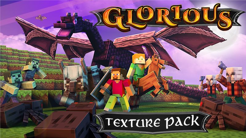 Glorious Texture Pack on the Minecraft Marketplace by Giggle Block Studios