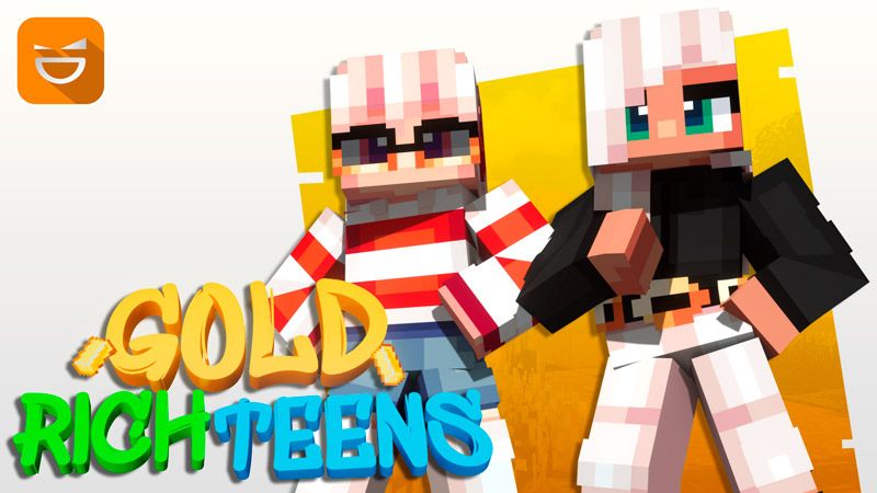 Gold Rich Teens on the Minecraft Marketplace by Giggle Block Studios