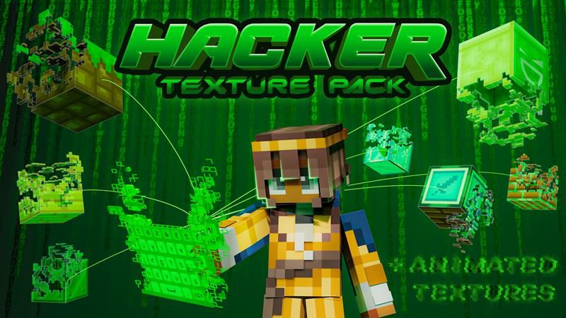 Hacker Texture Pack on the Minecraft Marketplace by Giggle Block Studios