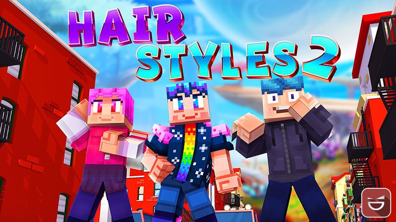 Hair Styles 2 on the Minecraft Marketplace by Giggle Block Studios