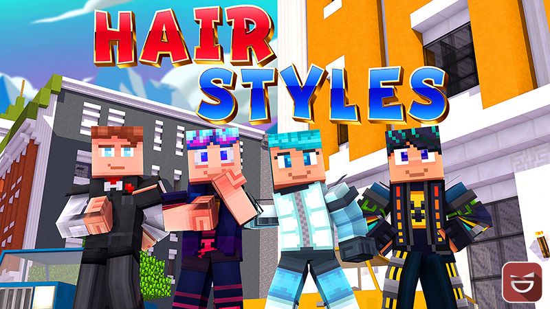 Hair Styles on the Minecraft Marketplace by Giggle Block Studios