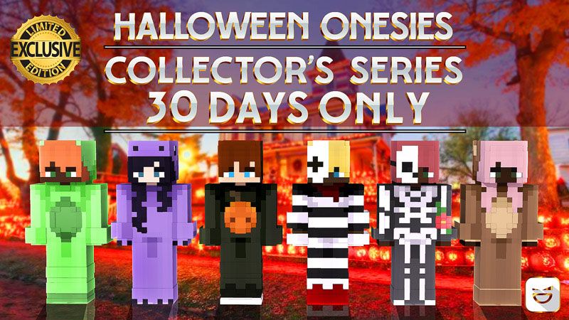 Halloween Onesies Limited on the Minecraft Marketplace by Giggle Block Studios