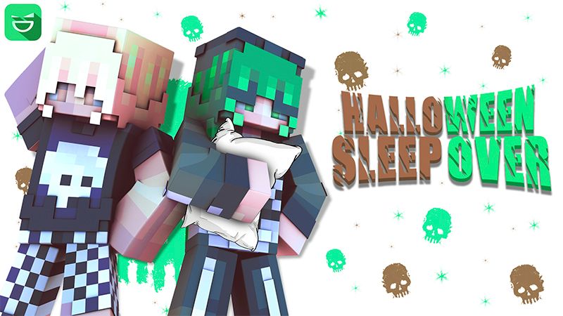 Halloween Sleepover on the Minecraft Marketplace by Giggle Block Studios