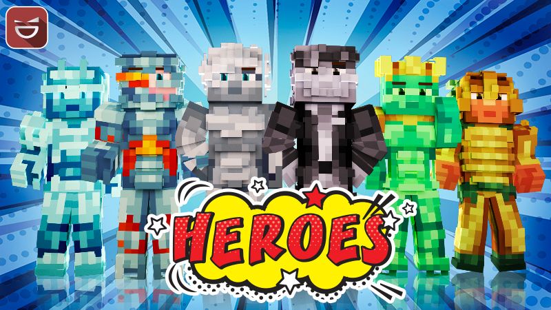 Heroes on the Minecraft Marketplace by Giggle Block Studios