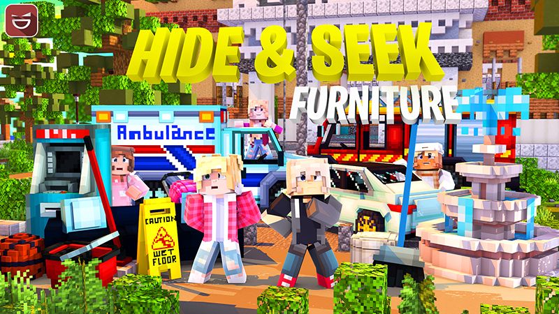 Hide & Seek Furniture on the Minecraft Marketplace by Giggle Block Studios