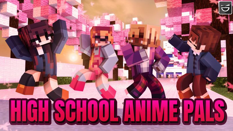 High School Anime Pals on the Minecraft Marketplace by Giggle Block Studios