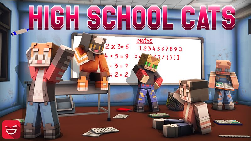 High School Cats on the Minecraft Marketplace by Giggle Block Studios