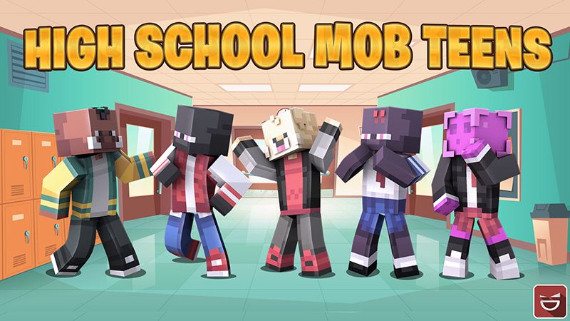 High School Mob Teens on the Minecraft Marketplace by Giggle Block Studios