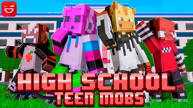 High School Teen Mobs on the Minecraft Marketplace by Giggle Block Studios