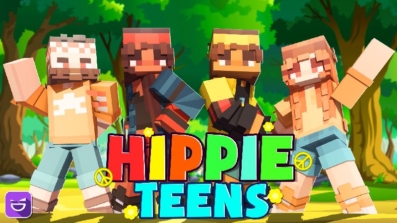 Hippie Teens on the Minecraft Marketplace by Giggle Block Studios