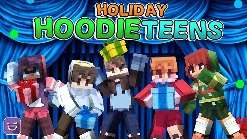 Holiday Hoodie Teens on the Minecraft Marketplace by Giggle Block Studios