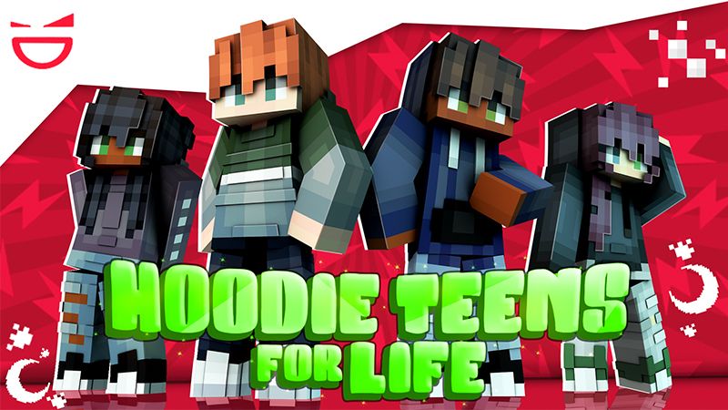 Hoodie Teens For Life on the Minecraft Marketplace by Giggle Block Studios