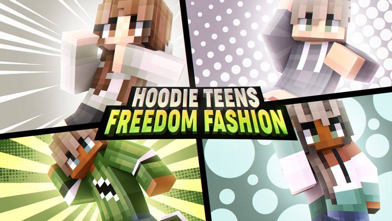 Hoodie Teens Freedom Fashion on the Minecraft Marketplace by Giggle Block Studios