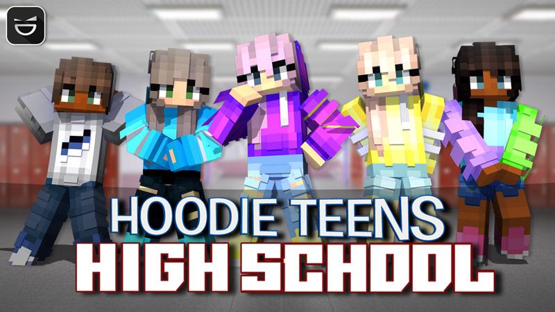 Hoodie Teens High School on the Minecraft Marketplace by giggle-block-studios