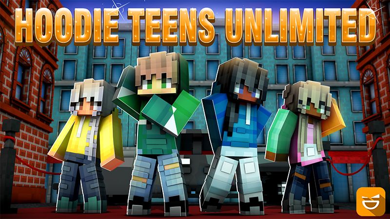 Hoodie Teens Unlimited on the Minecraft Marketplace by Giggle Block Studios