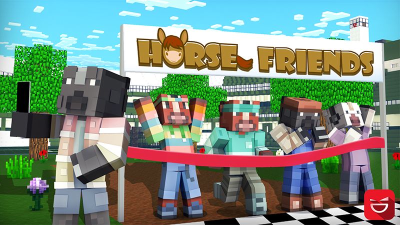 Horse Friends on the Minecraft Marketplace by Giggle Block Studios