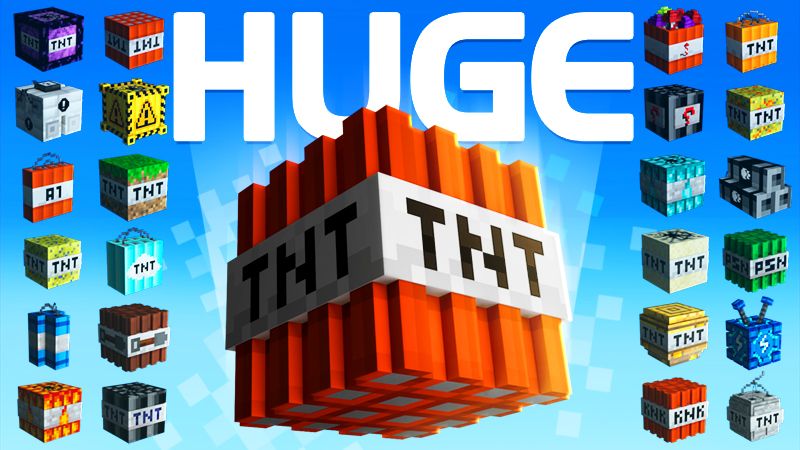 HUGE TNT on the Minecraft Marketplace by giggle-block-studios