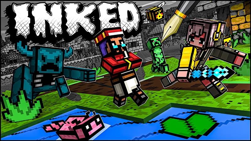 Inked on the Minecraft Marketplace by Giggle Block Studios