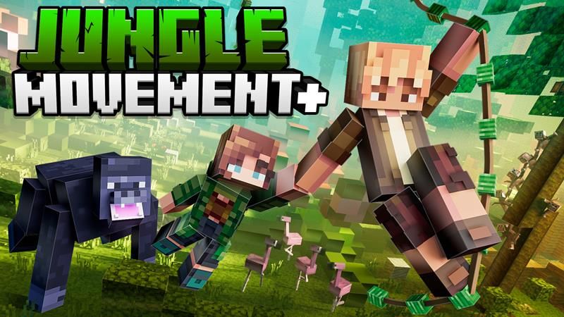 Jungle Movement+ on the Minecraft Marketplace by Giggle Block Studios