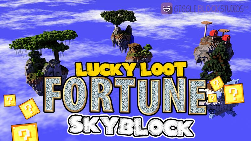 Lucky Loot Fortune Skyblock on the Minecraft Marketplace by Giggle Block Studios